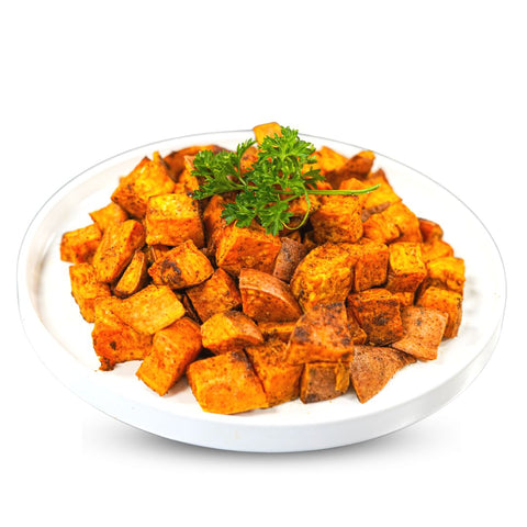 Bulk Spiced + Diced Sweet Potatoes