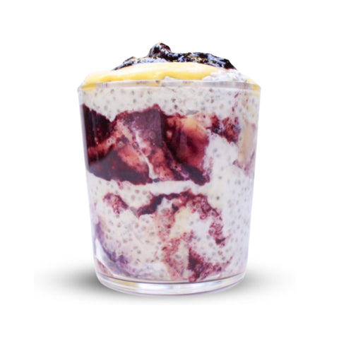 Lemon Blueberry Chia Pudding