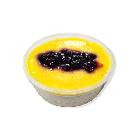 Lemon Blueberry Chia Pudding