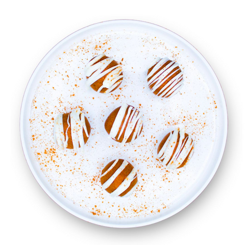 Pumpkin Roll Protein Truffles