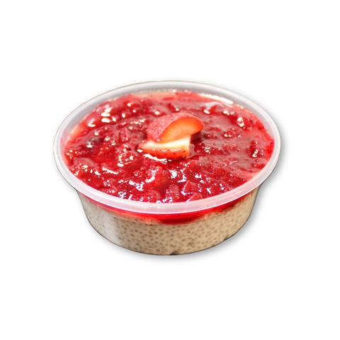 Strawberry Cheesecake Chia Pudding