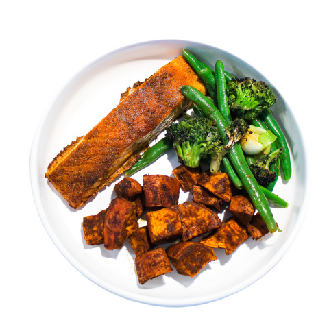 Roasted Wild-Caught Salmon Plate