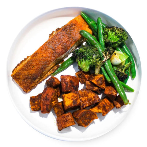 Roasted Wild-Caught Salmon Plate