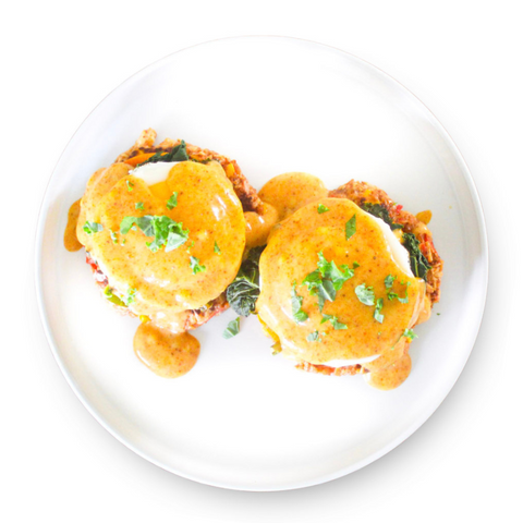 Cajun Crab Cake Benedict