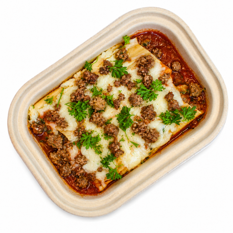 Manicotti Florentine + Housemade Sausage