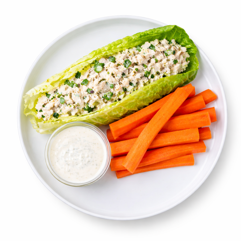 Chicken Caesar + Lettuce Wrap
