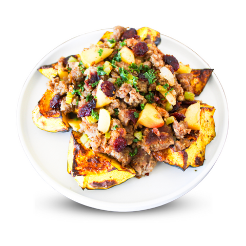 Harvest Stuffed Acorn Squash