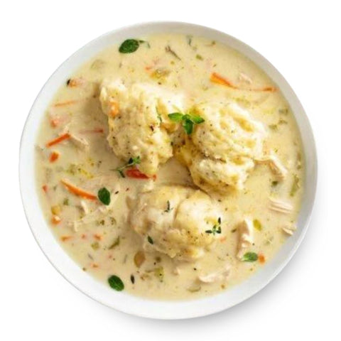 Homestyle Chicken + Dumplings