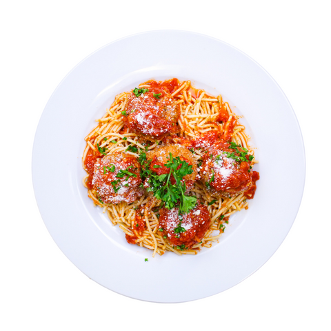 Spaghetti + Meatballs