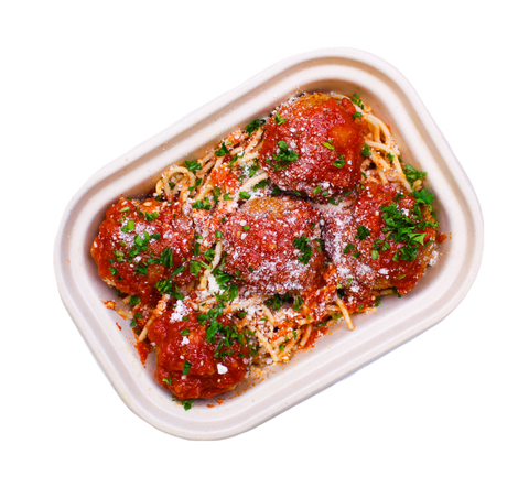 Spaghetti + Meatballs