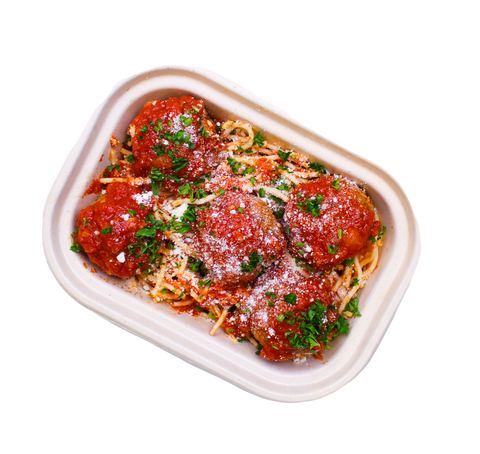 Spaghetti + Meatballs
