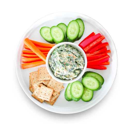 Spinach Dip Snack Pack