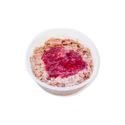 Strawberry Shortcake Overnight Oats