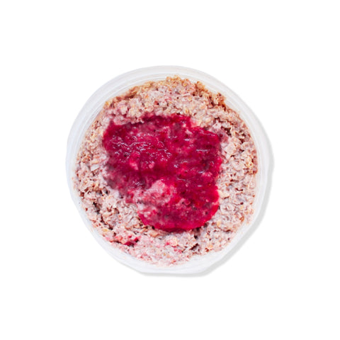 Strawberry Shortcake Overnight Oats