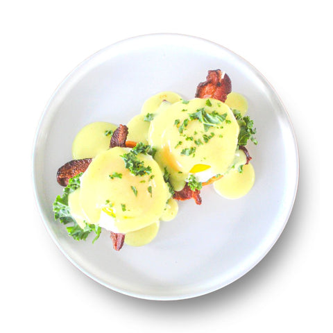 Sweet Potato Bacon Benedict