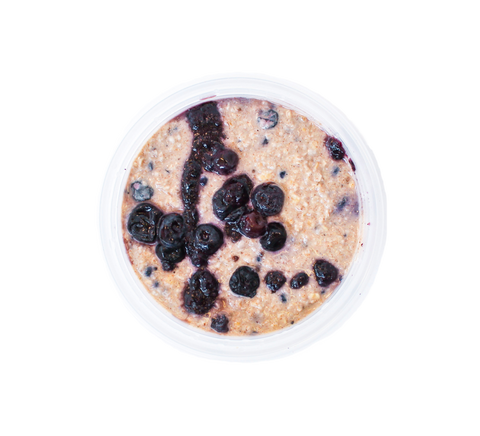 Blueberry Pie Overnight Oats