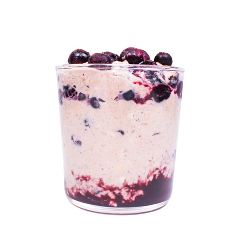 Blueberry Pie Overnight Oats