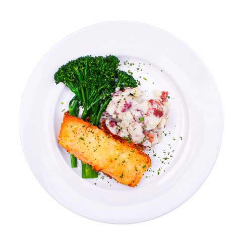 Parmesan Crusted Wild-Caught Salmon